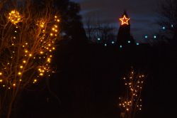 Ozdoba świąteczna - duża gwiazda LED