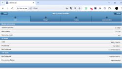 MOL1 Module User Interface Screenshot of the MOL1 series module user interface.