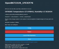 [BK7321N] Generic USB powered thermostat and humidity sensor with LED display - CBU module