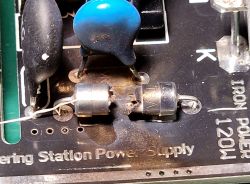 Naprawa zasilacza lutownicy OSS T12-X