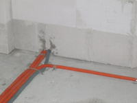 Straightening a Haupa Perlon Pilot for Cable Threading in Conduits