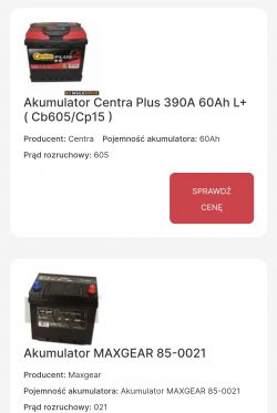 Jaki akumulator do Toyoty Rav4 2001 2.0 benzyna - rozmieszczenie biegunów