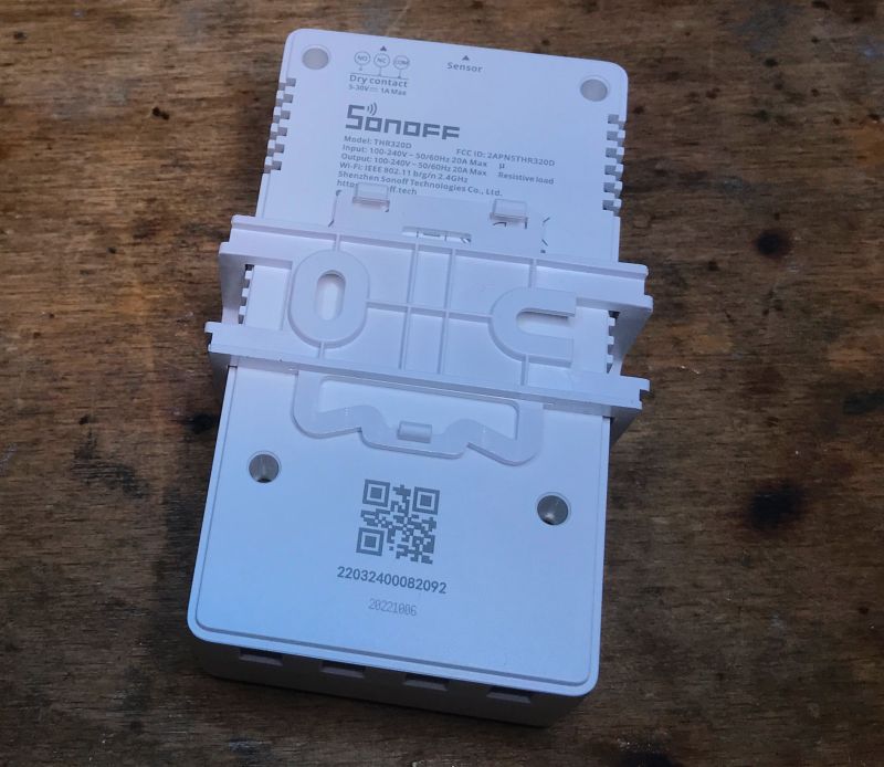 [ESP32] Termostat z wyświetlaczem i WiFi - Sonoff THR320D - aplikacja eWeLink