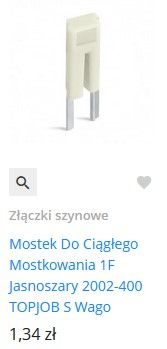 Złączki WAGO 2003-6645 - kto sprzeda mniej niż 50szt?
