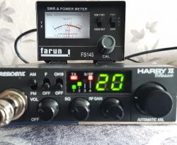 President Harry II CB Radio - zasięg nadawania ograniczony do 1km