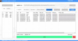 Screenshot of PhoenixMC software used for firmware upgrades via COM ports; operation completed successfully.