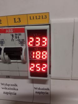Spadki napięcia do 193V na wsi, linia napowietrzna - problemy z prądem, żarówki, wentylator