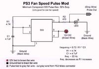 PS3 Fan Speed Pulse Mod - czyli korekcja prędkości wentylatora