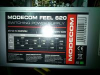 Modecom feel 620 - Zasilacz Modecom Feel 620W startuje, czasem..