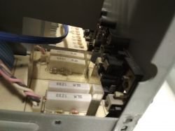Wnętrze wzmacniacza Technics SU-V660 Wnętrze wzmacniacza Technics SU-V660