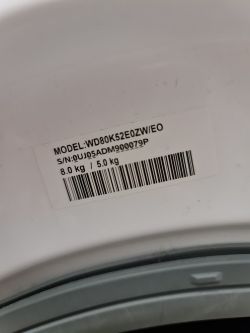 Samsung WD80K52E0ZW/EO - dziwny dźwięk pracy pralko - suszarki