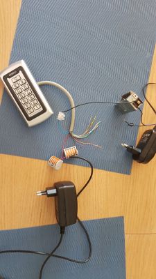 Vidos ZS42 Code Lock Setup: NC Bolt Connection Issue