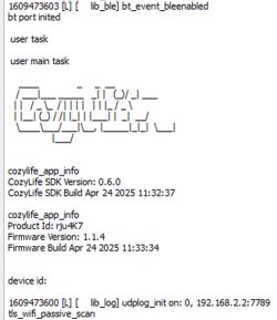 Cozylife RGBCW 18W TW-805, W803-E400 - jak ustawić piny w OpenW800?