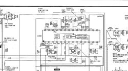 Fragment schematu elektrycznego z układem AN7472S oraz powiązanymi elementami tunera FM.