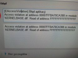 Access violation at address 100417cf in module rawlapi dll read of address 00000000 как исправить