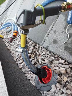[Kompresor]{PipeLine System Gardena] - przedmuchanie instalacji przed zimą