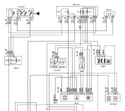 Peugeot 406 2.0 1996 - Szukam schematu elektryki dla świateł cofania