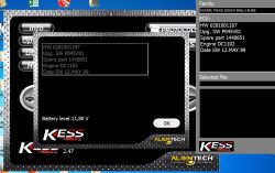 Kess v2 - błąd change of speed not possible przy wgrywaniu wsadu Bosch MS 6.2