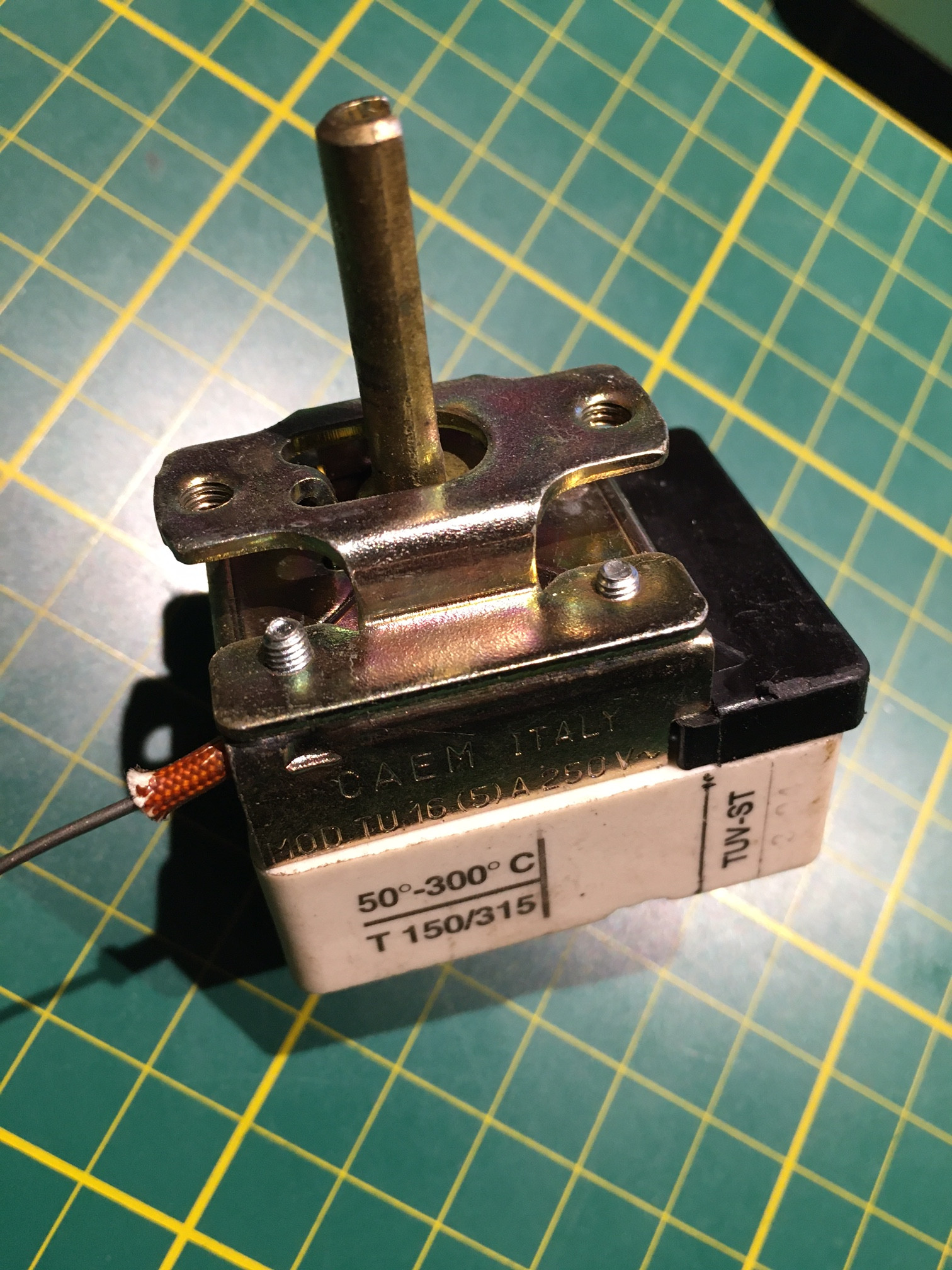 Włoski regulator temperatury piekarnika CAEM MOD TU 16 (5)A 50-300°C (T ...