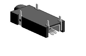 Gniazdo jack w Creative Zen Micro.