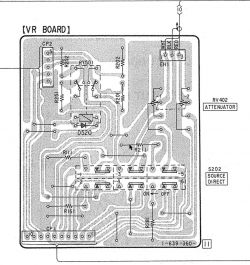 SONY TA-F570ES wymiana potencjometru głośności na sterowany pilot, MUTE z pilota