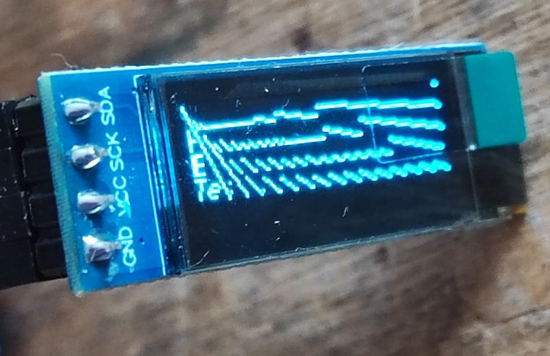 OLED display module 0.91 SSD1306 128x32 I2C - how to run with Arduino? How to connect?