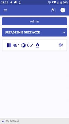 Termet ECOCONDENS GOLD PLUS + ROUND with Wi-Fi - Open-Therm - connected incorrec