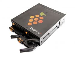ClusBerry Rack - klaster z do czterech hot-swappowalnych modułów RPi CM 4