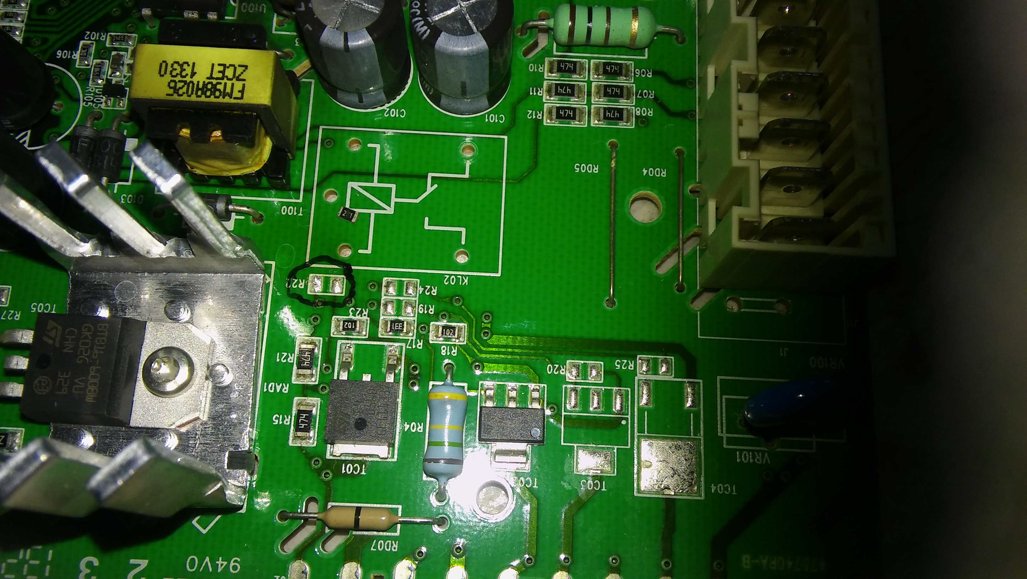 [Rozwiazano] Candy, EVOGT 13062/D3-S - Jaki to rezystor w module?