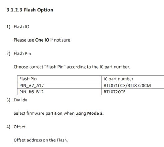 Flash Options for Tuya Modules with Pin Selection Flash options for Tuya modules with flash pin selection