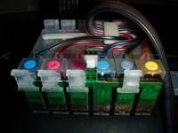 EPSON STYUS PHOTO 1400 - System ciss, ciągle mruga kropelka, nie wykrywa