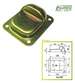 Sliding gate + Wicket without a separating post. Selection of elements.
