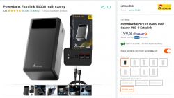 Krótki test pojemności powerbankow Extralink EPB-067B 10Ah i EPB-114 50Ah