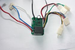 Źle podłączony włącznik w hulajnodze elektrycznej