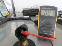 Antena CB ML 145 - brak rezystancji między masą a górną częścią