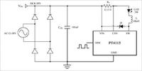 PT4115 Power Led - Prosty schemat z datasheet nie działa