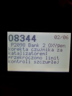 Audi A6 C6 2.4 awant 2005r. - blędy P0010, P1136, P1138, P0011, P0156, P2058