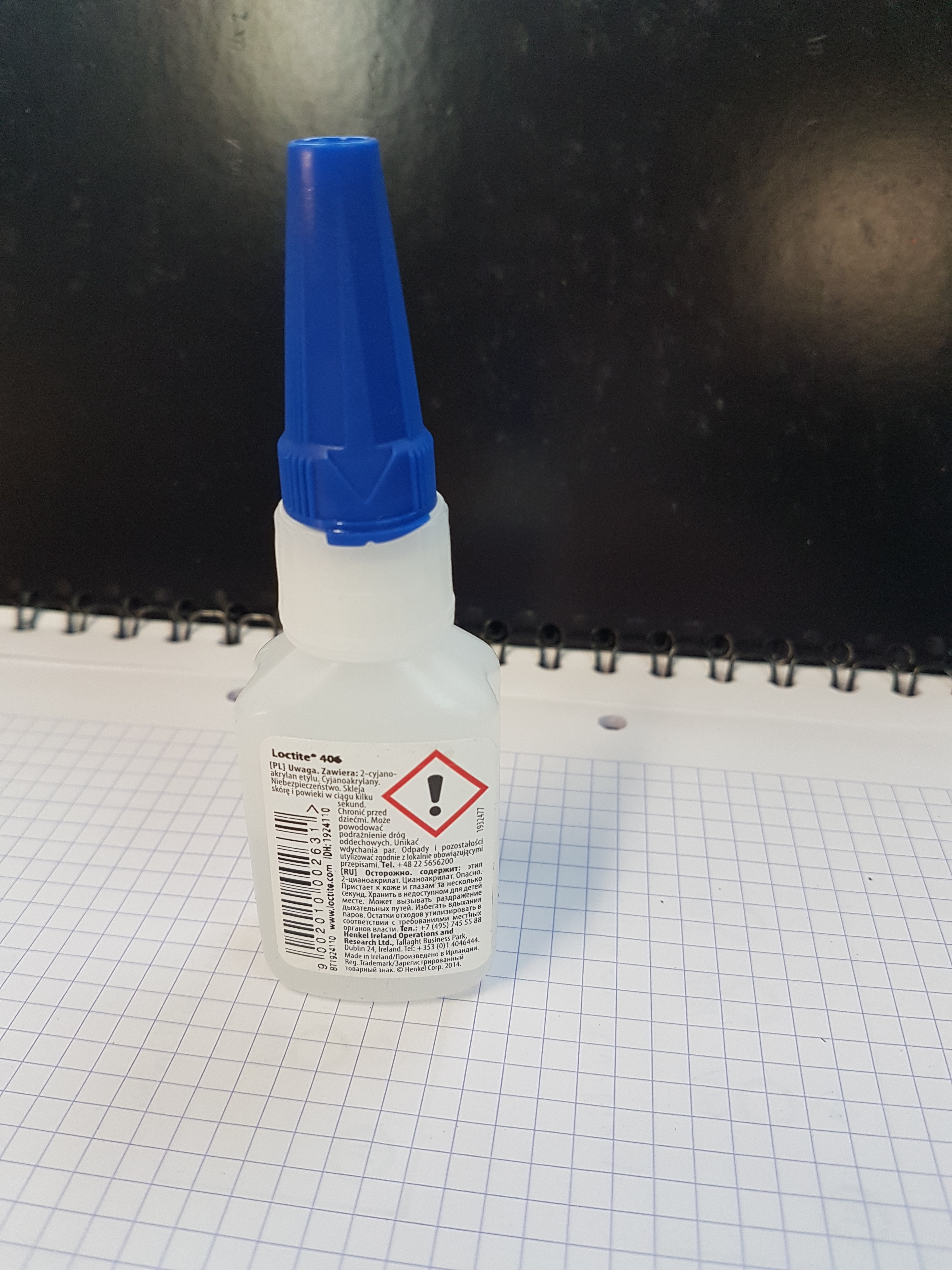 LOCTITE 406 IDH: 1924110 LOCTITE - Cyanoacrylate adhesive