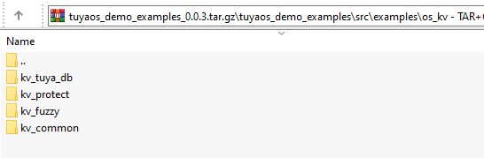 ZIP archive window with a list of folders in the os_kv directory.