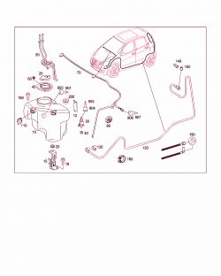 MB A-klasa W169 109KM CDI 2011 - Podłączenie podgrzewania dysz spryskiwaczy, gdz