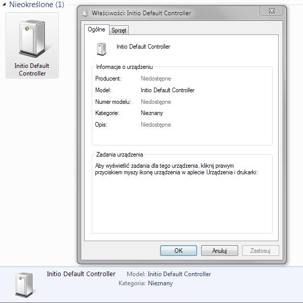 Initio default controller driver