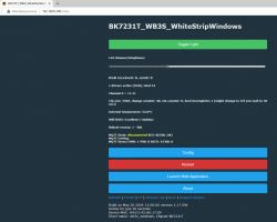 BK7231T driver interface with configuration options
