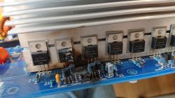 Przetwornica 12/230 4 kW Volt Polska - uszkodzone mosfety Przetwornica 12/230 4 kW Volt Polska - uszkodzone mosfety