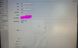 Zrzut ekranu interfejsu konfiguracyjnego sieci LTE w oprogramowaniu routera.