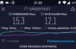 Przejście na internet mobilny w Gdyni - doświadczenia z T-Mobile i Play, router Huawei e5785lh-22c