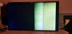 Samsung ue55d6500vs - Brak obrazu tylko pionowe paski czarny biały ekran dzwięk jest