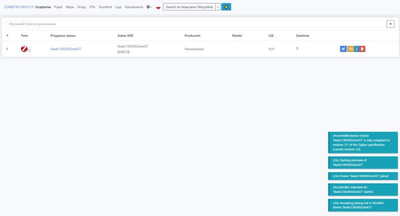 Tiny wireless temperature and humidity sensor on Zigbee - MOES ZSS-S01-TH-C-MS
