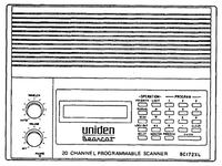 Uniden BC-172XL VHF-UHF Scanner Manual EN