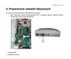 Reset do ustawień fabrycznych w centrali Platan Nano - jak to zrobić?