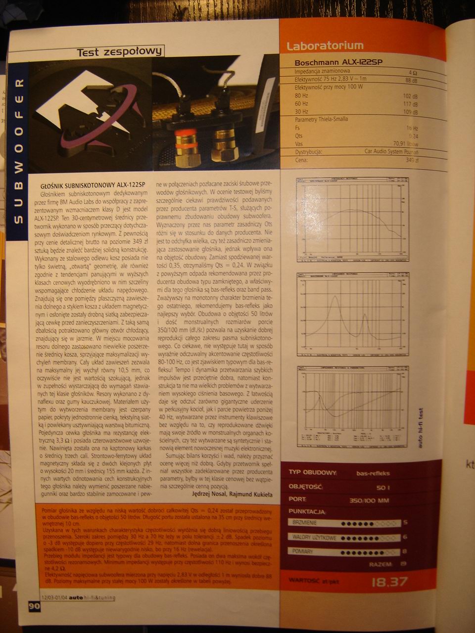Który subwoofer będzie odpowiedni? Wzmacniacz Magnat 225 RMS.